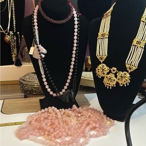 Unlisted jewelry, sterling, semiprecious, pearls, shells…..